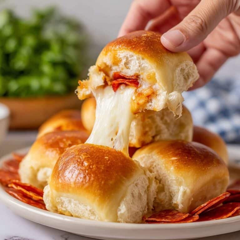 Pepperoni Rolls with Mozzarella and Italian Seasoning Recipe