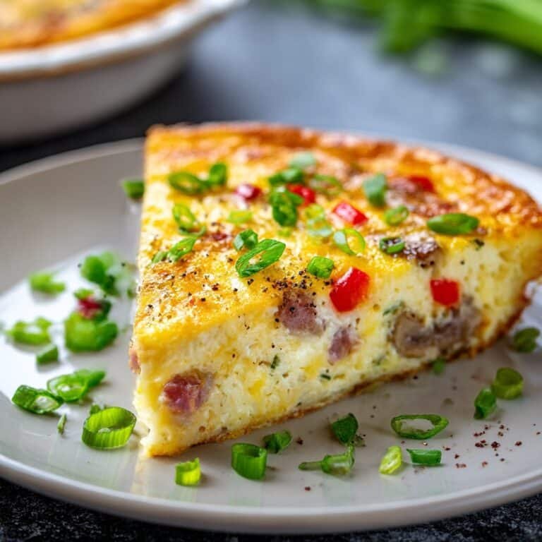 Cheese Spinach Bacon Quiche Recipe