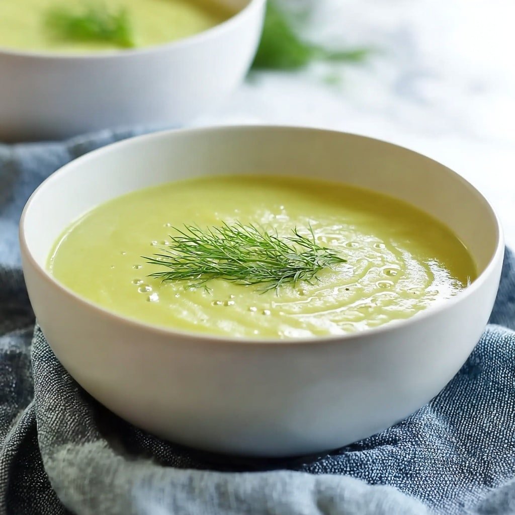 Tasty Fennel Zucchini Soup Recipe - Recipe Image